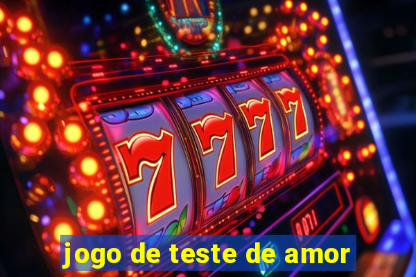 jogo de teste de amor